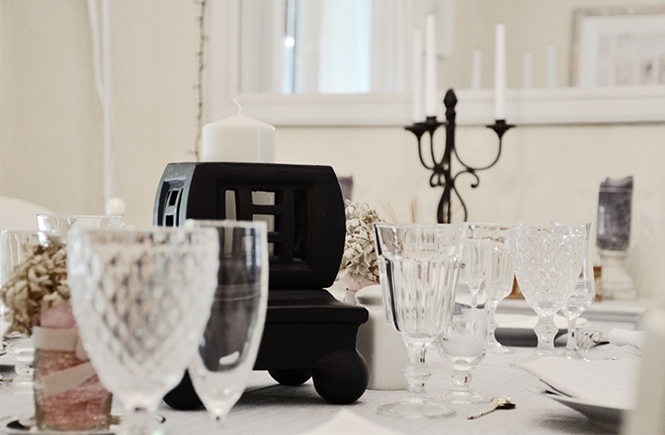 Centre de table pour le repas de la Fête des pères