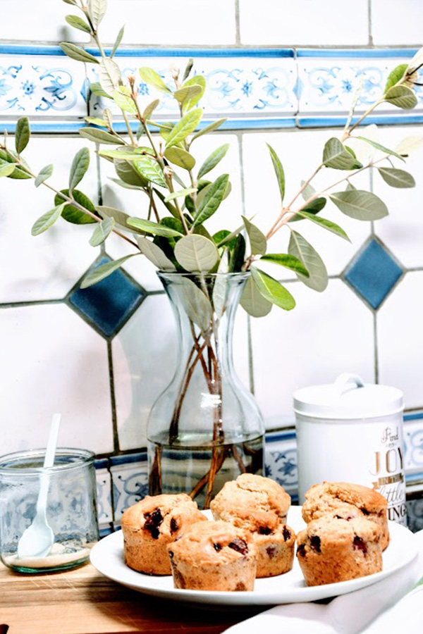 Muffins framboises cranberries flocons avoine sur Swanee Rose Le Blog