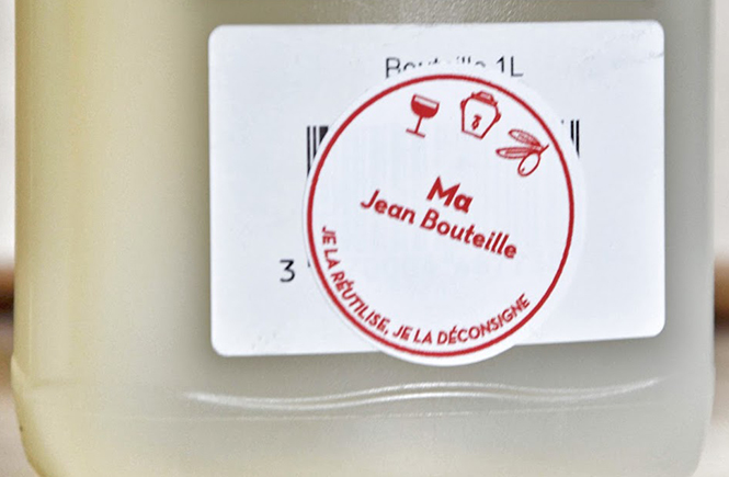 Etiquette Ma Jean Bouteille