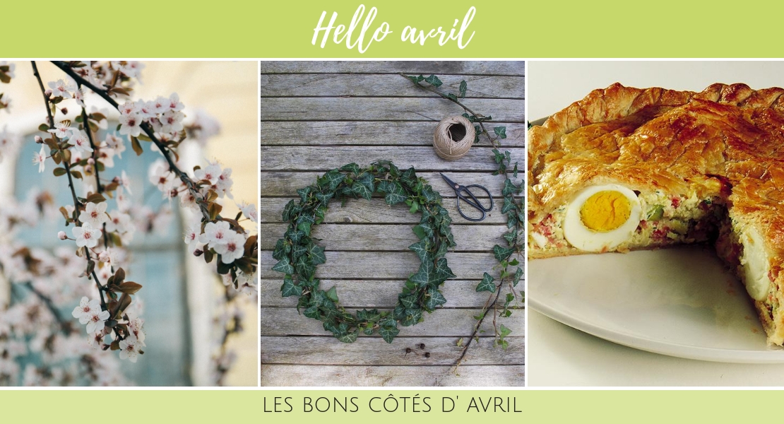 Photo du moodboard d'avril 2018 sur Swanee Rose Le Blog