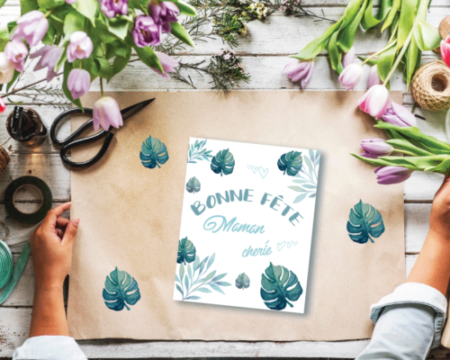 Photo de la carte pour la Fête des Mères sur Swanee Rose Le Blog