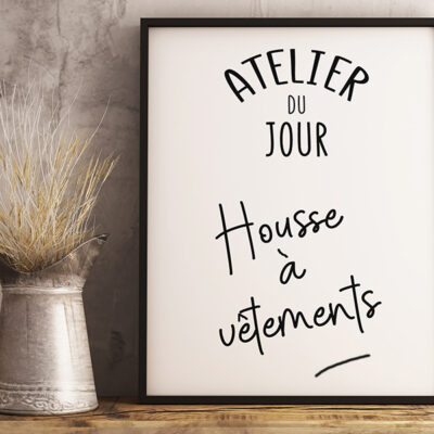 Photo d'un tableau sur un bureau sur Swanee Rose Le Blog
