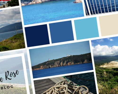 Moodboard de la Corse en mai côté Mer sur Swanee Rose Le Blog