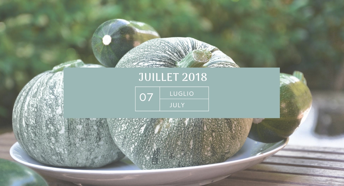 Mon agenda de JUILLET