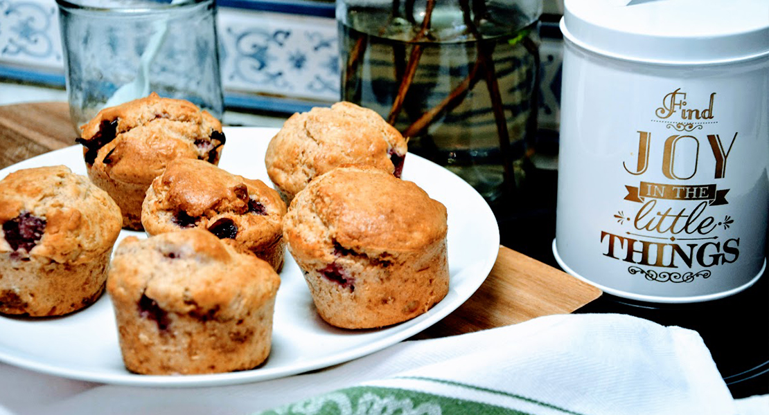 Muffins framboises cranberries flocons avoine sur Swanee Rose Le Blog