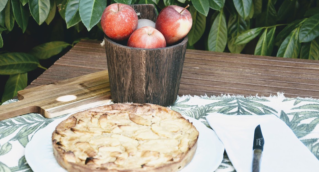 Recette du clafoutis aux pommes sur Swanee Rose Le Blog