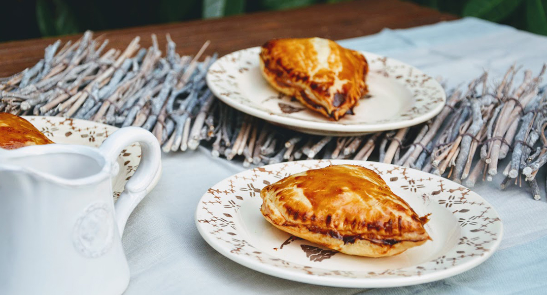 Recette des Cœurs feuilletés Pommes-Poires