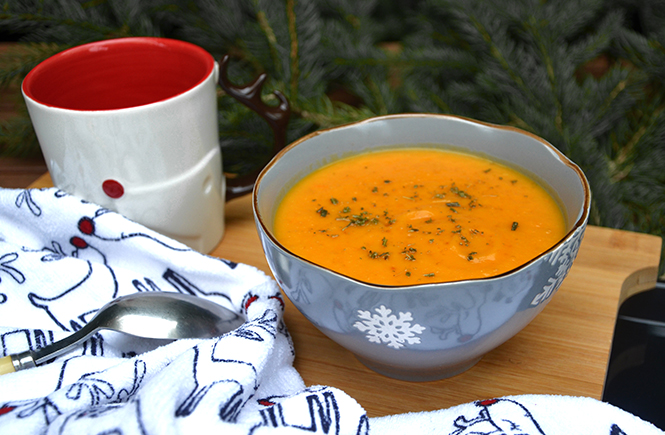 Velouté de butternut et patate douce