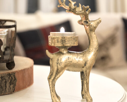 Rennes et caribous pour décorer la maison en hiver