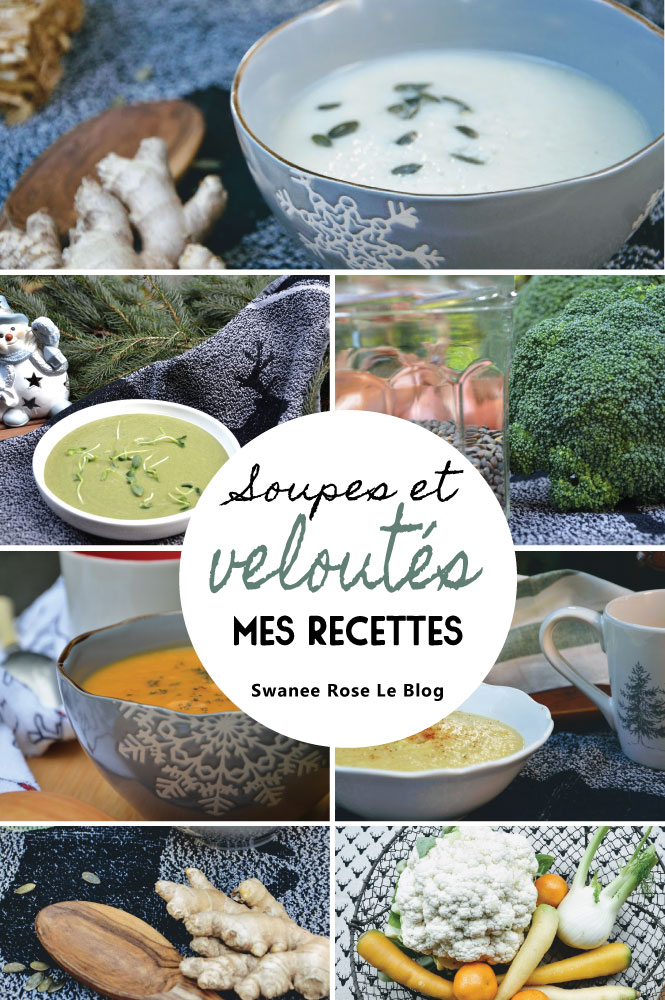 Recettes de soupes & veloutés tendance cet hiver sur Swanee Rose Le Blog