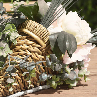 DIY Panier de porte fleuri Swanee Rose Le Blog