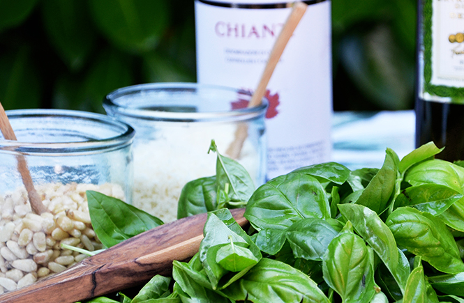 Recette du pesto genovese sur Swanee Rose Le Blog