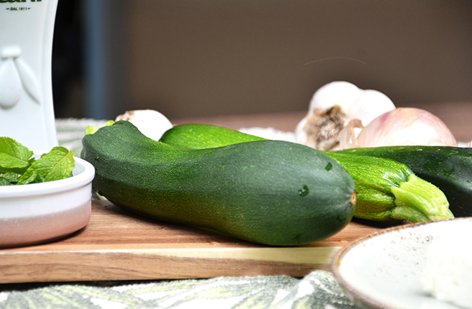 Recette Crème Courgettes Menthe Feta sur Swanee Rose Le Blog