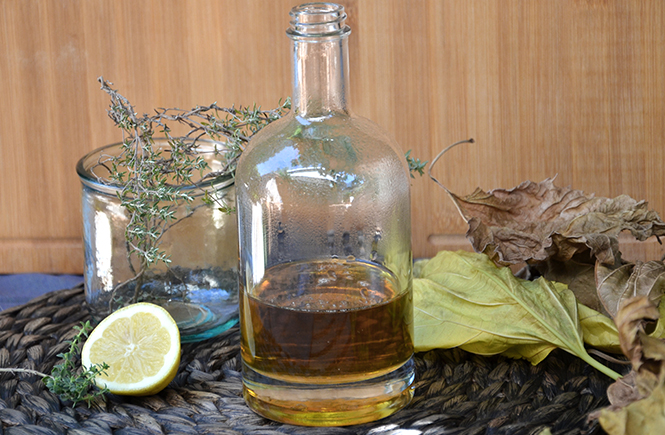 Recette bio Sirop de thym frais Swanee Rose Le Blog