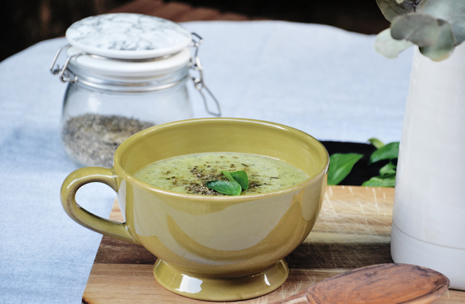 Recette Velouté Courgettes Basilic Gorgonzola