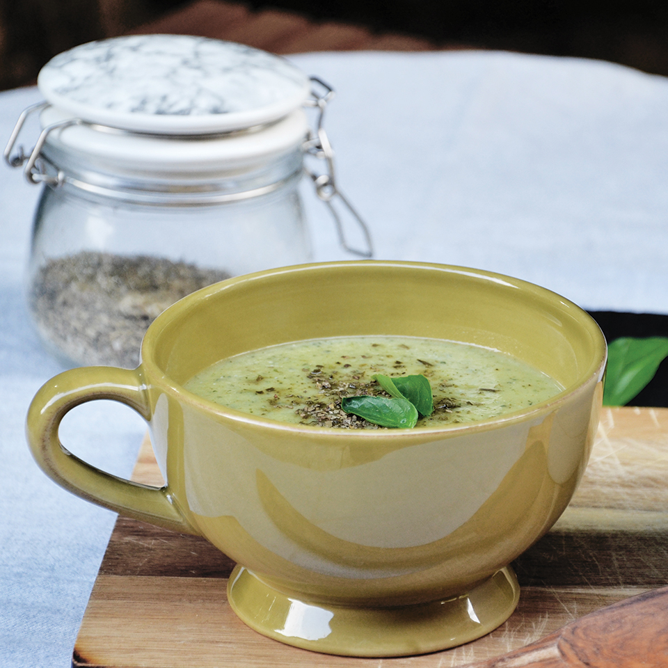 Recette Velouté Courgettes Basilic Gorgonzolaic