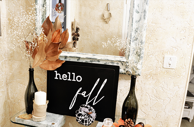 DIY Enseigne Hello Fall