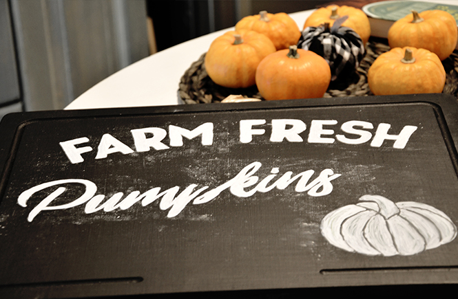 DIY Farm Fresh Pumpkins Enseigne sur Swanee Rose Le Blog