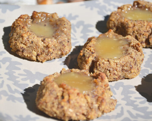 Recette des thumprints au lemon curd sur Swanee Rose Le Blog