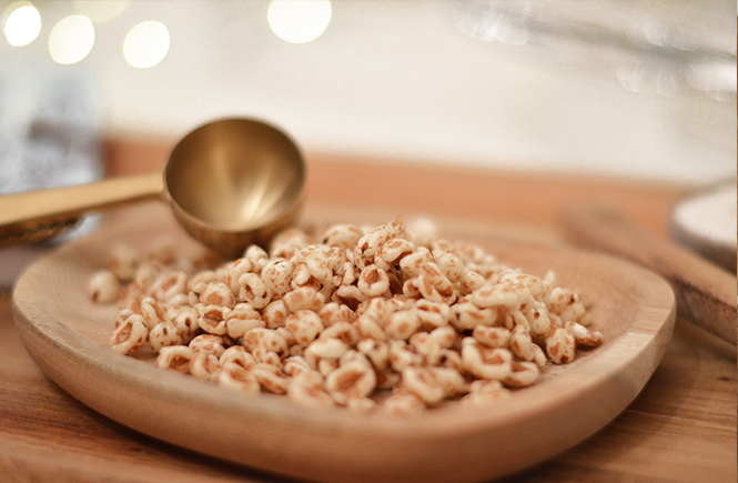 Recette des sablés à l'épeautre soufflé sur Swanee Rose Le Blog