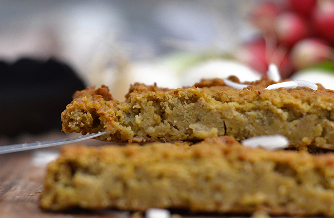 Galettes de quinoa & pois cassés au cucurma sur Swanee Rose Le Blog