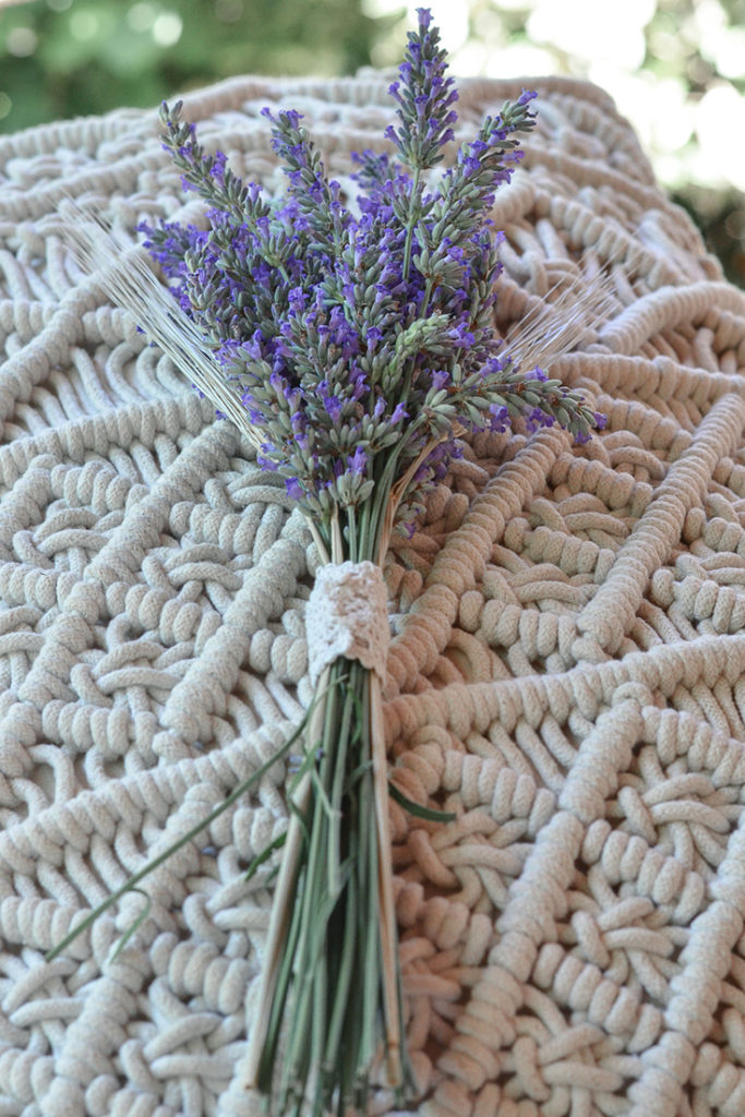 Lot De 3 Bouquets Lavande Séchée - Fleurs Naturelles Pour Décoration Mariage Et DIY