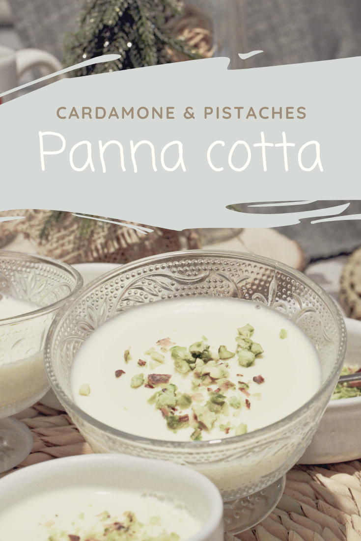 Panna cotta à la cardamone sur Swanee Rose Le Blog