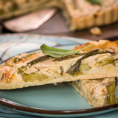 Quiche aux asperges grillées (2)