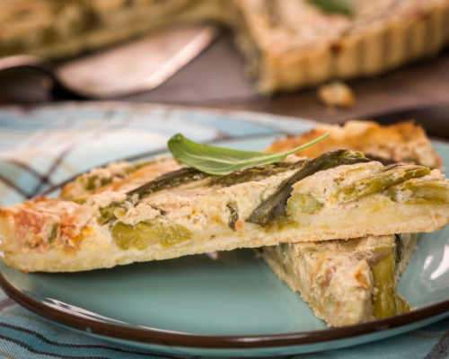Quiche aux asperges grillées (2)