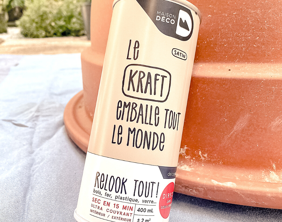 DIY Pot de jardin vieilli