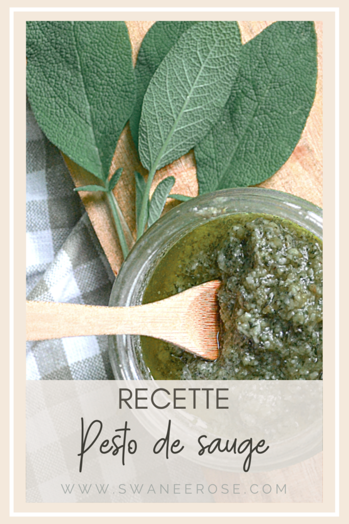 Recette du pesto à la sauge par Swanee Rose