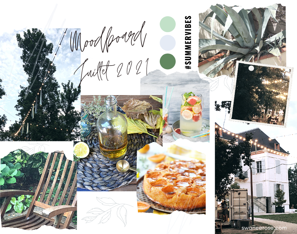 Moodboard Juillet 2021