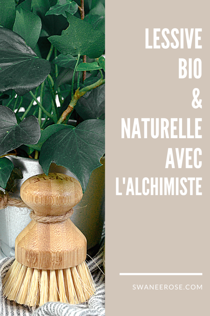 Lessive naturelle et minimaliste de L'Alchimiste Paris