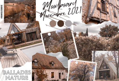 Moodboard de novembre dans le parc régional des Causses du Quercy