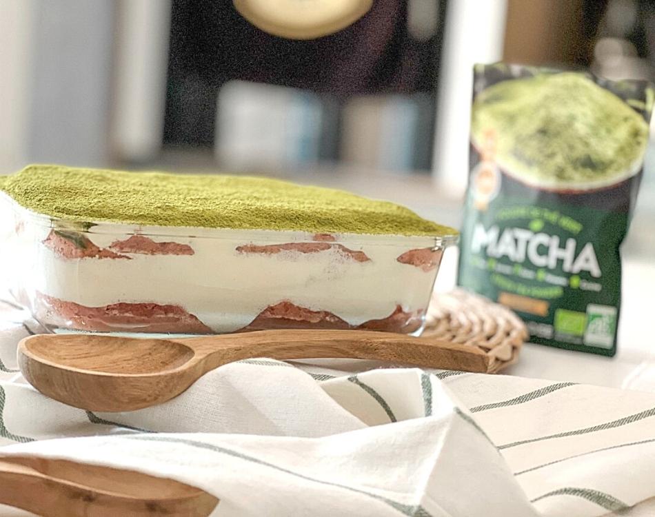 Tiramisu au the matcha
