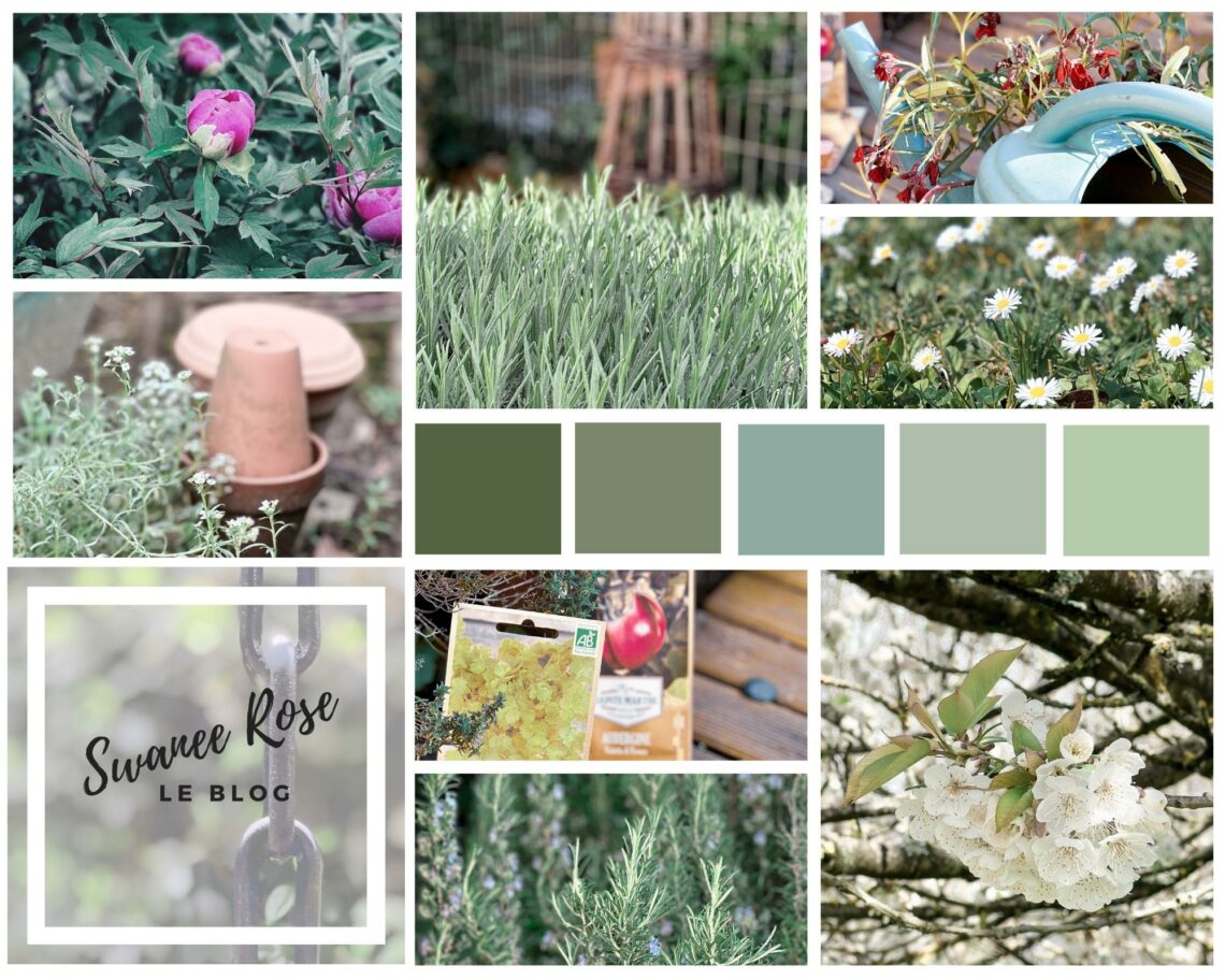 Moodboard Avril au jardin